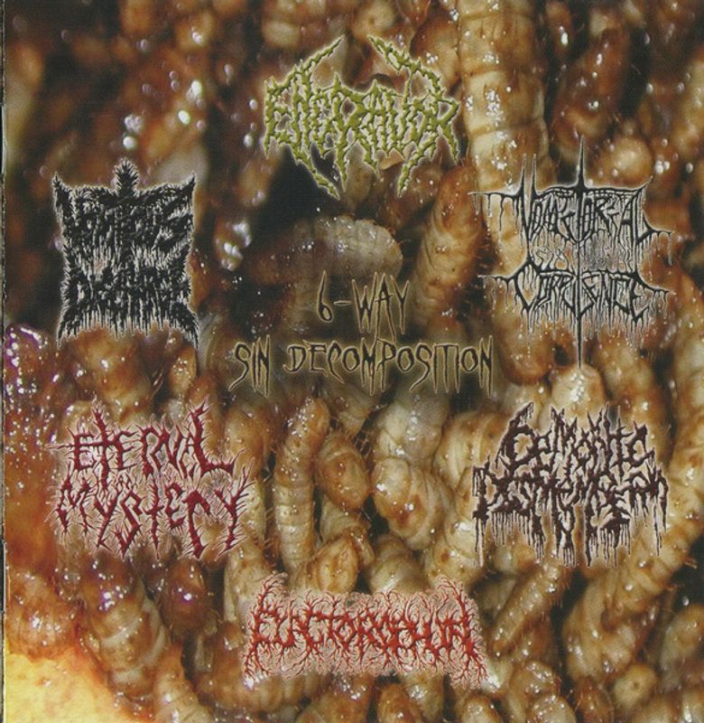 VARIOUS: 6-Way Sin Decomposition Split USED CD