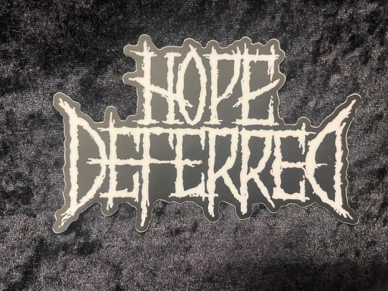 HOPE DEFERRED: Logo STICKER