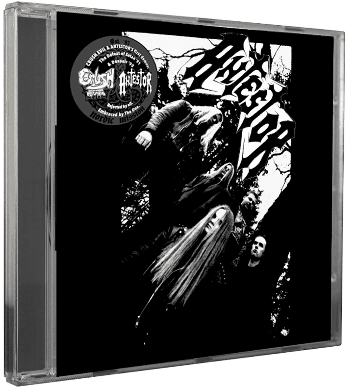ANTESTOR/CRUSH EVIL:  Despair/The Defeat of Satan CD *PRE-ORDER*