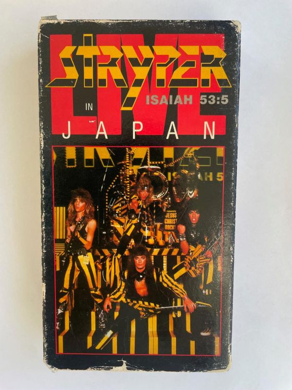 STRYPER: Live In Japan VHS