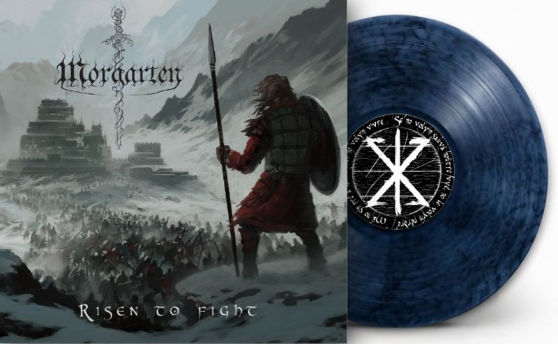 MORGARTEN: RIsen To Fight LP/winter sky vinyl *PRE ORDER*