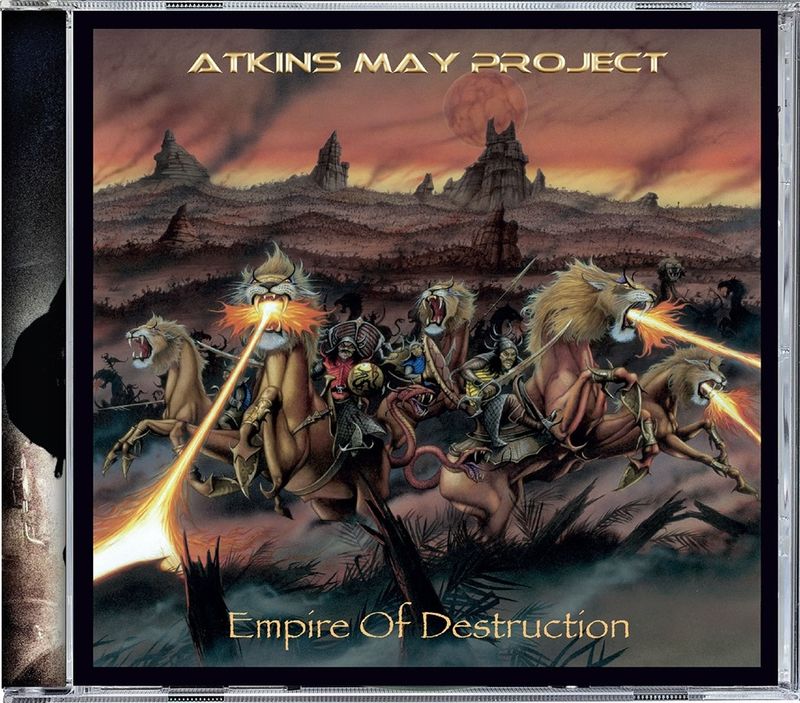 ATKINS MAY PROJECT: Empire Of Destruction CD *PRE-ORDER*
