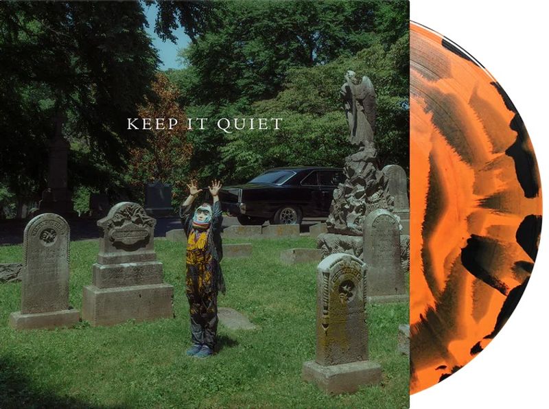 GREYHAVEN: Keep It Quiet LP/orange & black vinyl