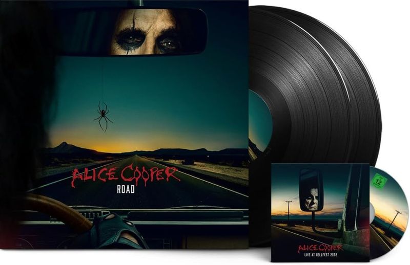 ALICE COOPER: Road 2xLP/DVD/black vinyl
